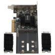 Synology PCIe SSD adapter card Dual M.2 PCIe 2.0 x8 - M2D18