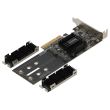 Synology PCIe SSD adapter card Dual M.2 PCIe 2.0 x8 - M2D18