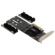 Synology PCIe SSD adapter card Dual M.2 PCIe 2.0 x8 - M2D18
