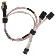 Supermicro SAS Slimline SFF-8654 x8 to 2x MiniSAS HD SFF-8643 48cm SAS/SATA backplane