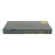 Cisco Catalyst 2960X Switch 24x 1GbE RJ45 4x 1GbE SFP LAN Base w/ FlexStack-Plus -...