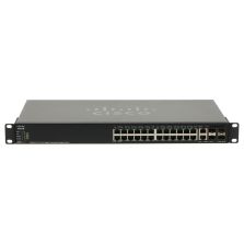 Cisco Switch Stackable Managed 24x 1GbE 4x SFP+ 2x RJ45 10GbE - SG550X-24-K9
