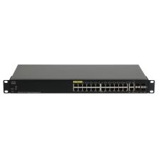 Cisco 350 Series Managed Switch SG350-28P 24x 1GbE PoE 2x 1GbE 2x SFP 1GbE - SG350-28P-K9