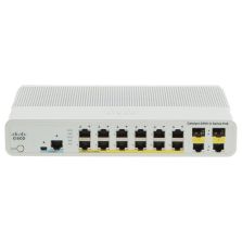 Cisco Switch Catalyst 2960C 8x 100Mbit PoE 2x SFP/RJ45 1GbE Uplink Combo Ports -...