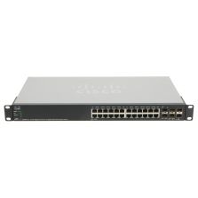 Cisco SG500X-24 Stackable Managed Switch 24x 1GbE RJ45 4x 10GbE SFP+ - SG500X-24-K9