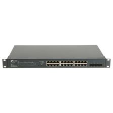 TP-Link JetStream Smart Switch 24x 1GbE RJ45 4x SFP PoE+ 250W - TL-SG2428P V1