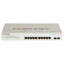Fortinet FortiSwitch 108D-PoE 8x 1GbE RJ45 PoE 75W 2x 1GbE RJ45/SFP - FS-108D-POE...