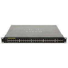 Cisco 350 Series Managed Switch SG350-52P 40x 1GbE PoE 8x 1GbE PoE 60W 2x 1GbE 2x SFP 1GbE