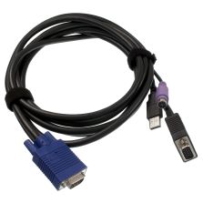 UNICLASS KVM cable VGA - VGA-PS/2-USB 3m - CAB-2067-3M