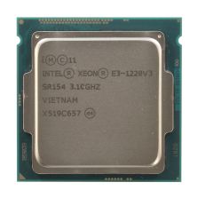 Intel CPU Socket 1150 4-Core Xeon E3-1220 v3 3.1GHz 8M 5 GT/s - SR154
