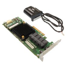 Adaptec RAID controller 4CH 1GB SAS SATA 6G PCI-E LP - ASR-71605