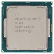 Intel CPU Socket 1151 2-Core Pentium G4560 3.5 GHz 3M 8 GT/s - SR32Y
