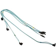 Supermicro SATA cable 4x SATA - CBL-0180L-01 NEW