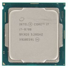 Intel CPU Socket 1151 6-Core i7-8700 3.2GHz 12M 8GT/s - SR3QS
