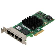 Dell network card I350-T4 4x 1GBps RJ-45 PCIe LP - T34F4 0T34F4