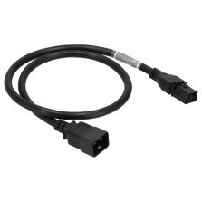 HPE SDG300 - C20 250V 16Amp Black 1m Jumper Cord - P24675-B21