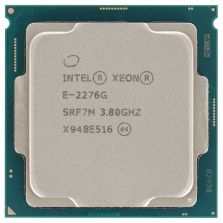 Intel Xeon E-2276G CPU 6-Core 3.8GHz 12M 8GT/s 80W FCLGA1151 - SRF7M