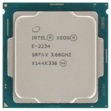 Intel Xeon E-2234 CPU 4-Core 3.6 GHz 8MB 8 GT/s 71W Socket 1151 - SRFAX