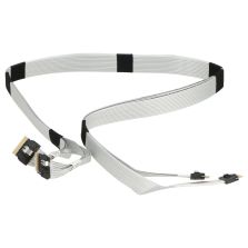 HPE SAS Cable Slim SAS SFF-8654 8i - Riser to Bay 2 Port 1-2 - 869814-001 875092-001