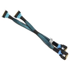 Dell-compatible BP X8 PA2/PB2 to MB-SL3/SL4 NVMe cable for PowerEdge R760 - MNR2Y