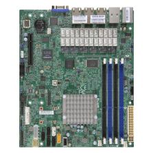 Supermicro A1SRM-LN7F-2758 Motherboard mATX Intel Atom C2358 SoC, up to 64GB DDR3,...