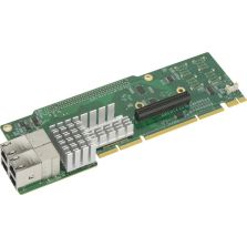 Supermicro AOC-2URN4-I4XT 2U Ultra Riser - 4 10Gbase-T, 4 NVMe ports, Intel X540