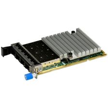 Supermicro AOC-A25G-i4SM E810-CAM1 25GbE Network Adapter Quad SFP28 Ports PCIe 4.0 x16...