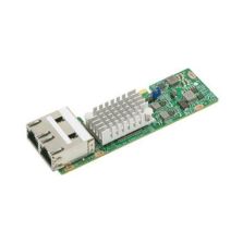 Supermicro AOC-CTGS-I2T MicroLP Dual-Port 10GbE Controller For Compact and High Density...