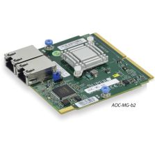 Supermicro AOC-MG-B2 1GbE Broadcom BCM5720 Controller Card Super I/O Module (SIOM) Dual...