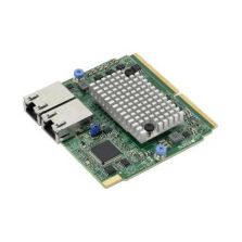 Supermicro AOC-MTG-B2TM SIOM 2-port 10GbE RJ45 10GBase-T, Broadcom BCM57416 with 1U...