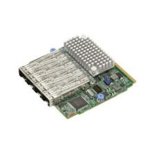 Supermicro AOC-MTG-I4SM 4-Port 10GbE SFP+ Ethernet Controller Card - Super I/O Module...