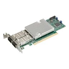 Supermicro AOC-S100GC-I2C 100GbE Ethernet Controller Card Low Profile PCIe 4.0 x16...