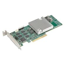 Supermicro 8-Port SAS3 12Gb/s & SATA3 6Gb/s Gen4 PCIe x8 Hardware RAID 0, 1, 5, 6, 10,...