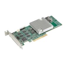 Supermicro 8-Port SAS3 12Gb/s & SATA3 6Gb/s Gen4 PCIe x8 Hardware RAID 0, 1, 5, 6, 10,...