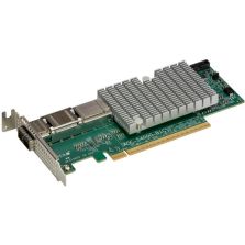Supermicro AOC-S400G-B1C 400Gb Ethernet Controller Card Low-profile Single QSFP-DD400...