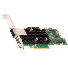 Supermicro AOC-SAS3-9580-8I8E MegaRAID 9580-8i8e Tri-Mode Storage Adapter 8 Internal, 8...