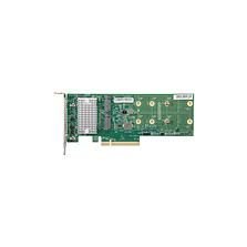 Supermicro AOC-SLG3-2H8M2 RAID Carrier 2-Port M.2 Hybrid NVMe or SATA3 PCIe x8 RAID 0 & 1