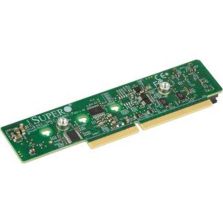 Supermicro AOC-SMG3-2H8M2 Carrier Card 2x Hybrid NVMe/SATA M.2 SSD For TwinPro X11...