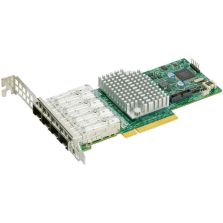 Supermicro AOC-STG-I4S 10GbE Controller Card PCI Express 3.0 (8 GT/s) Low-profile With...