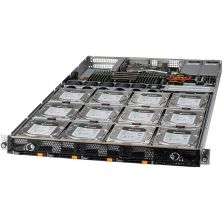 Supermicro ASG-1014S-ACR12N4H Storage 1U Barebone Single AMD EPYC 7003/7002 Series...