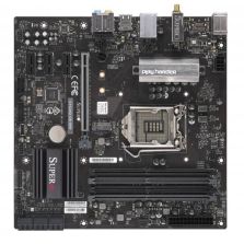Supermicro C7C242-CB-MW Motherboard MicroATX Single Socket H4 Intel Xeon E-2100 and...