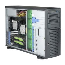 Supermicro CSE-743AC-1K26B-SQ 4U / Full Tower Chassis With 1260W Platinum Power Supply