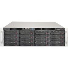 Supermicro CSE-836BE1C-R1K03JBOD JBOD 3U Chassis + 16 x Seagate ST16000NM000J Hard...