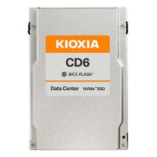 Kioxia KCD6DLUL3T84 Hard Drive 3.84TB SSD NVMe PCIe 4.0 2.5in 15mm SED TLC 1DWPD -...
