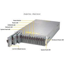 Supermicro MBI-310T-4C2-PACK MicroBlade Barebone Single Intel Xeon E-2300 Series...