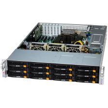 Supermicro SSG-522B-ACR12L UP Storage 2U Barebone Single Intel Xeon 6700/6500 Series...