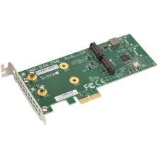 Supermicro 2-Port M.2 SATA3 Add-on Gen2 PCIe x2 Hardware RAID1 for SYS-2029BT-HTR,...