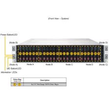 Supermicro SYS-220TP-HC9TR Twin 2U Barebone 4-Node Dual Intel Xeon Scalable Processors...