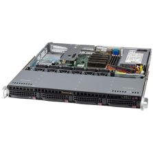 Supermicro SYS-510T-M UP 1U Barebone Single Intel Xeon E-2300 Series Processors and...