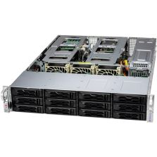 Supermicro SYS-621C-TN12R CloudDC 2U Barebone Dual Intel Xeon Scalable Processors 5th...